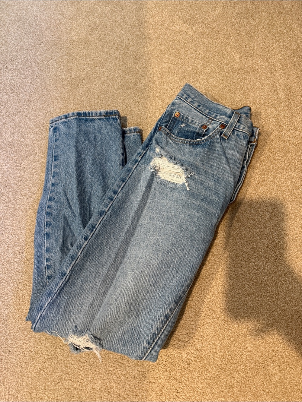 Levi’s Women’s Button Up Denim Jeans